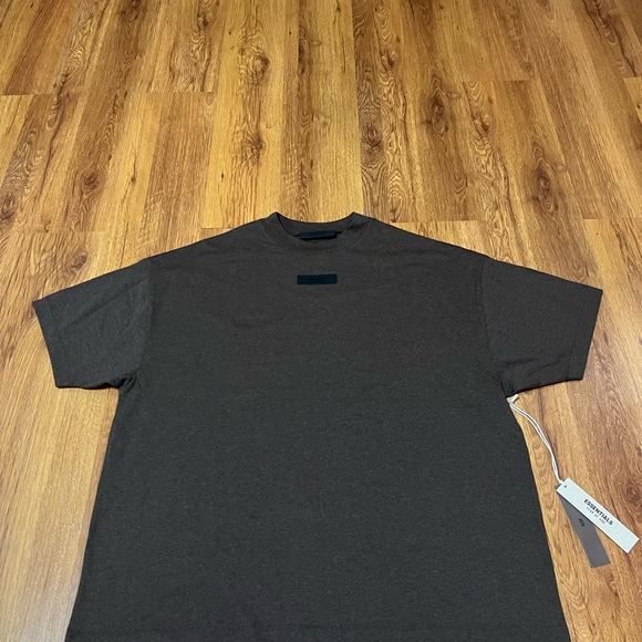 New Essentials X Fear Of God Oversized Brown T-shirt Size S - Picture 1 of 7